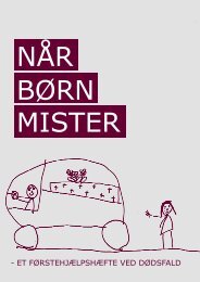 Når børn mister (pdf) - Aalborg Stift