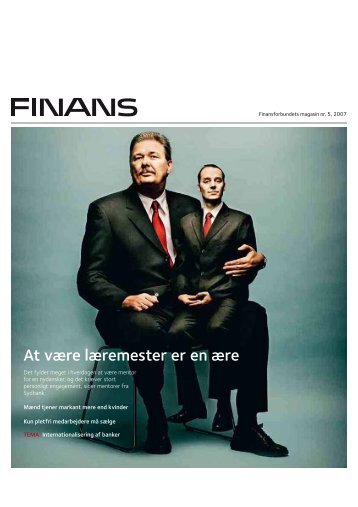 At være læremester er en ære - Finansforbundet