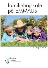 familiehøjskole på EMMAUS - Galleri Emmaus