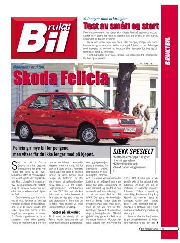 Skoda Felicia - BilNorge.no