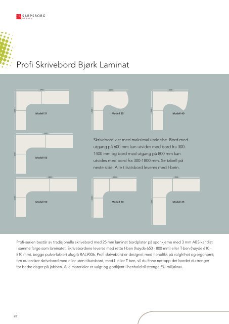 Last ned pdf av kontormøbler - Sarpsborg Metall