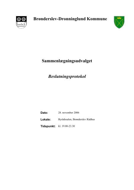 Referat - Brønderslev Kommune