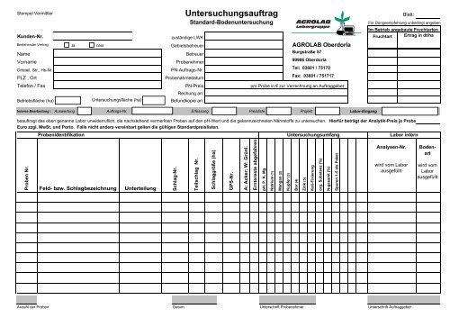 Erfassungsbogen