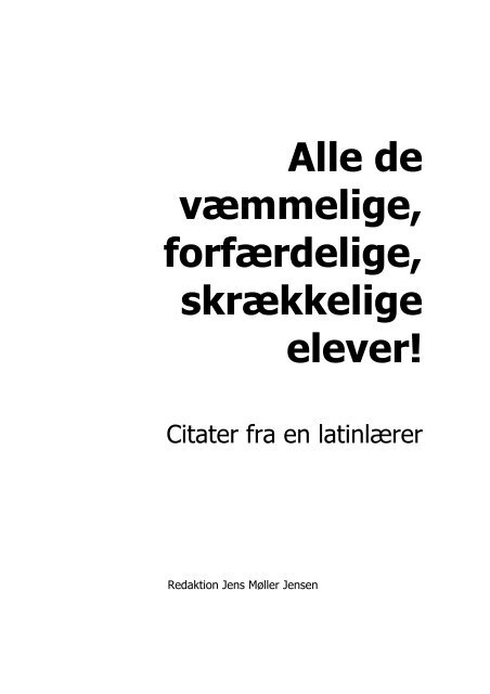 fra latinlærer