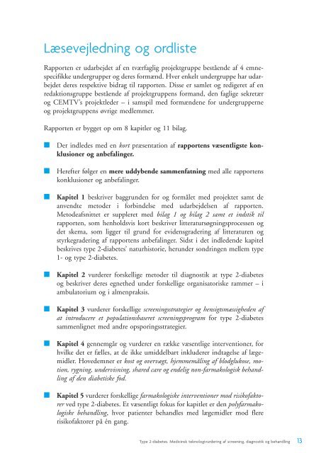 Type 2-diabetes - Sundhedsstyrelsen