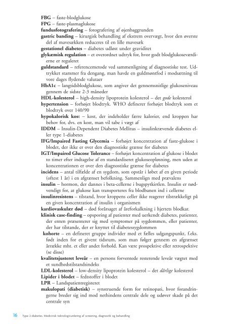 Type 2-diabetes - Sundhedsstyrelsen