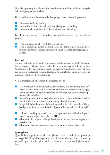 Type 2-diabetes - Sundhedsstyrelsen