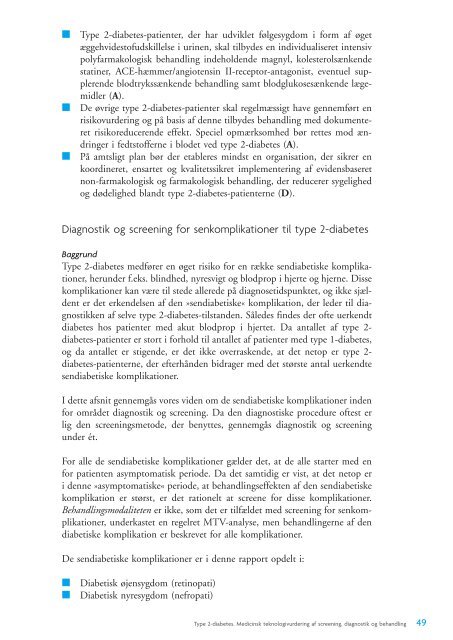 Type 2-diabetes - Sundhedsstyrelsen