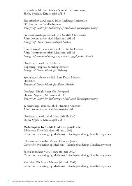 Type 2-diabetes - Sundhedsstyrelsen