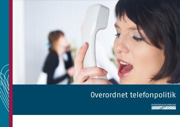 Overordnet telefonpolitik - Frederikshavn Kommune