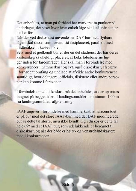 Kastesikkerhed Dansk Atletik - Dansk Atletik Forbund