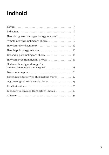 Huntingtons chorea – en orientering - Landsforeningen Huntingtons ...