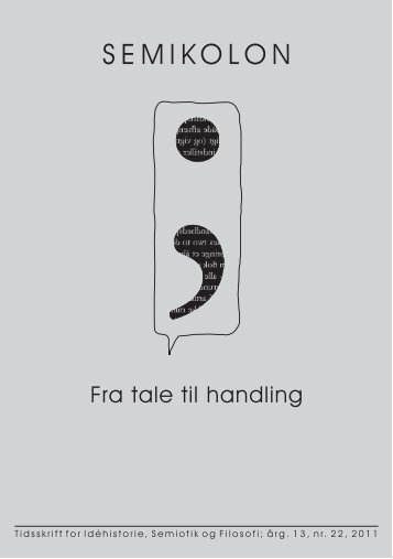 Semikolon 22: Fra tale til handling - EgernInc