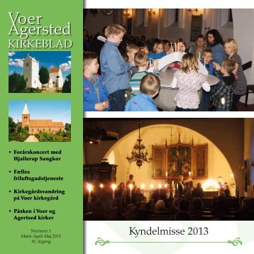 nr. 1 for marts til maj 2013 - Voer og Agersted Sogne
