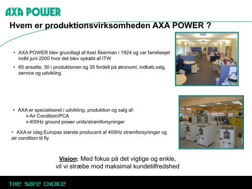 AXA Powers motionsaktiviteter