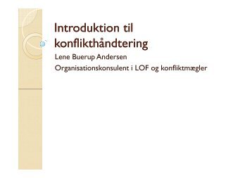 Lene Buerup Andersens powerpoint (pdf)