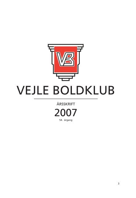 Årsskrift 2007 - Vejle Boldklub