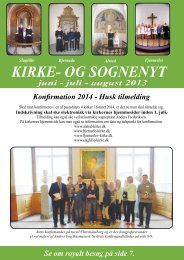 KirKe- og Sognenyt - Fjenneslev Kirke