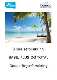 Forsikringsbetingelser årsrejseforsikring (.pdf) - Falk Lauritsen