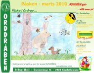 Påsken - marts 2010 - Ordrup Skole