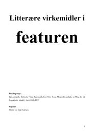 Reportage-genren i danske medier - Ming Ou Lü
