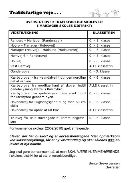 Frikvarter Marts 2009 - Mariager Skole