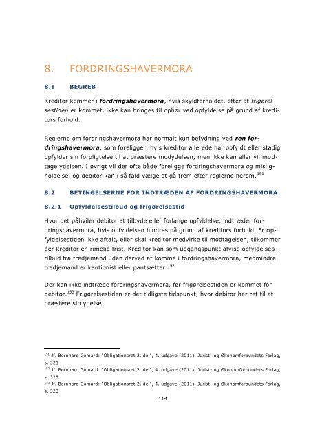 Kompendium - Obligationsret - ULH-11 - Brinth & Hillerup