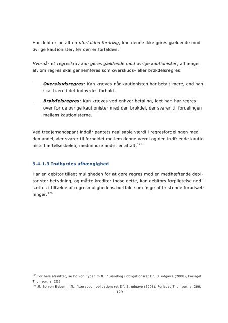 Kompendium - Obligationsret - ULH-11 - Brinth & Hillerup