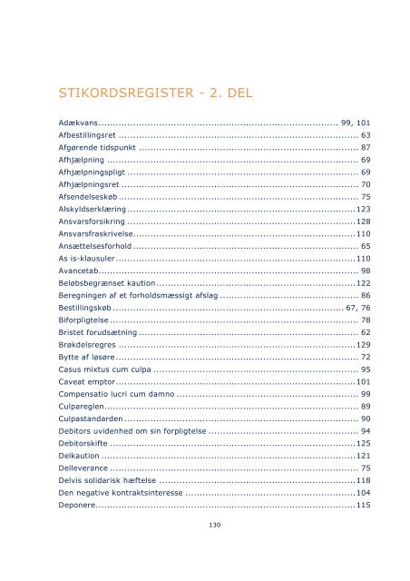 Kompendium - Obligationsret - ULH-11 - Brinth & Hillerup