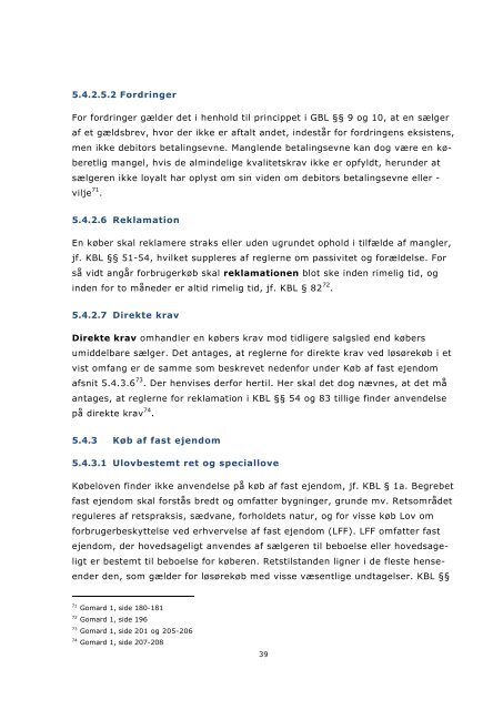 Kompendium - Obligationsret - ULH-11 - Brinth & Hillerup