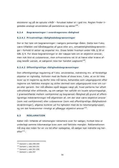 Kompendium - Obligationsret - ULH-11 - Brinth & Hillerup