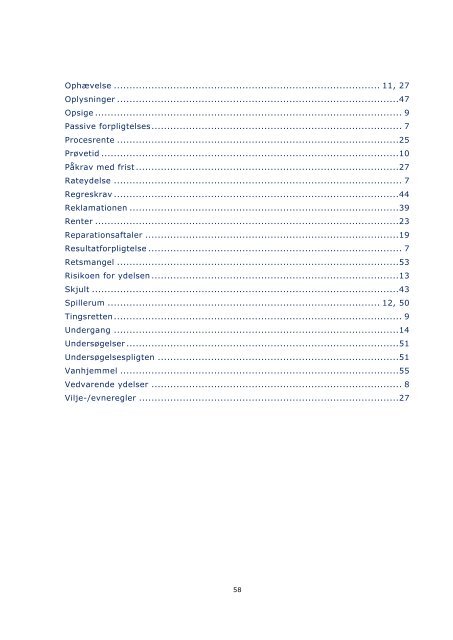 Kompendium - Obligationsret - ULH-11 - Brinth & Hillerup