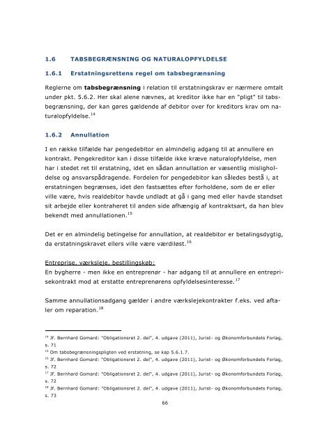 Kompendium - Obligationsret - ULH-11 - Brinth & Hillerup