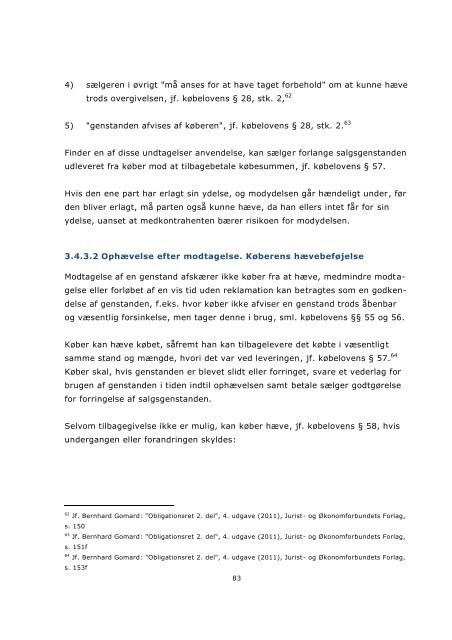 Kompendium - Obligationsret - ULH-11 - Brinth & Hillerup