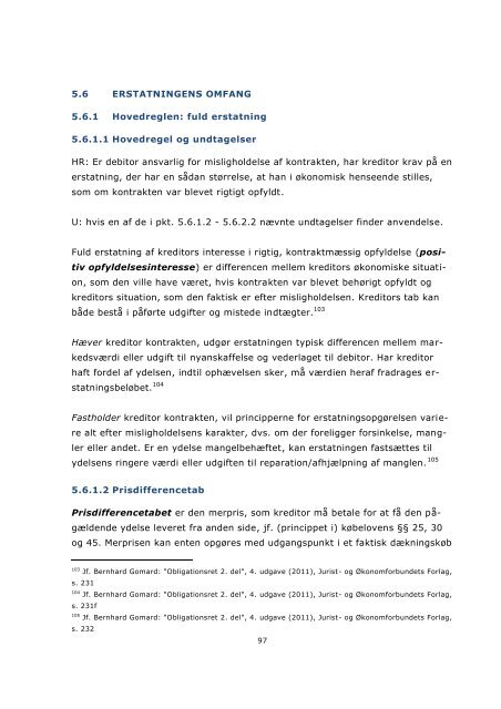 Kompendium - Obligationsret - ULH-11 - Brinth & Hillerup