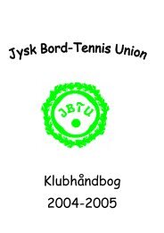 Klubhåndbog 2004-2005 - Jyskemesterskaber