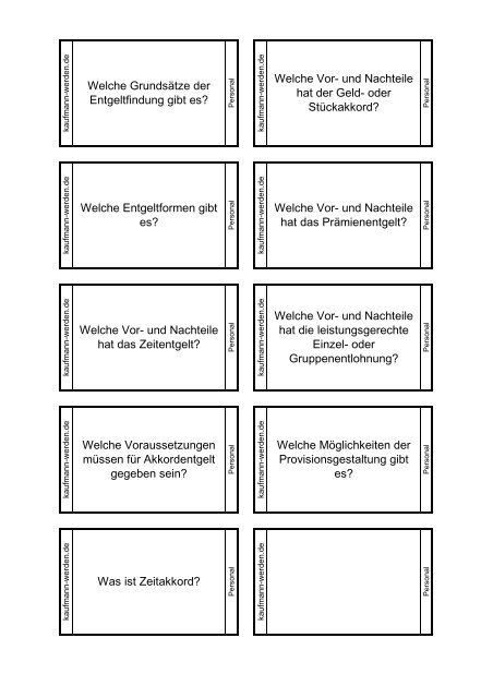 Welche Grundsätze der Entgeltfindung gibt es? Welche Vor- und ...