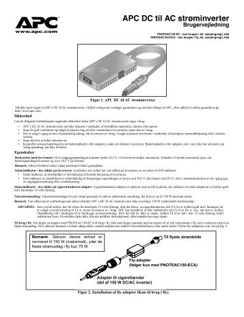 APC DC til AC strøminverter - APC Media