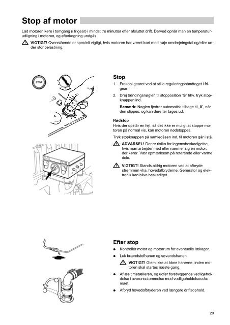 INSTRUKTIONSBOG - Maritim Slip & Motor AS