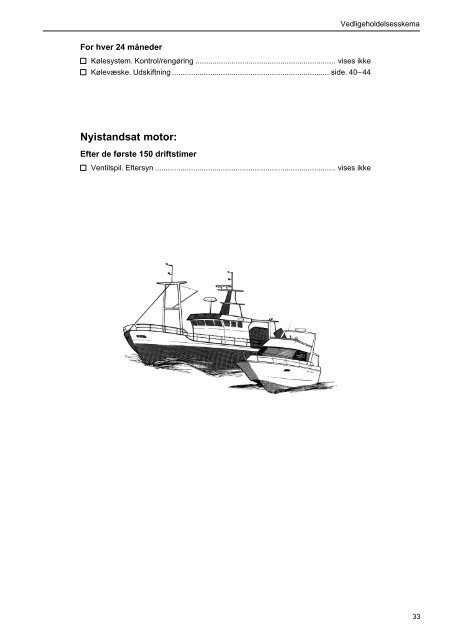 INSTRUKTIONSBOG - Maritim Slip & Motor AS