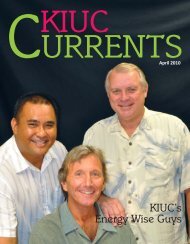 KIUC's Energy Wise Guys - Kauai Island Utility Cooperative