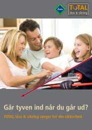 Går tyven ind når du går ud? - Alarmer