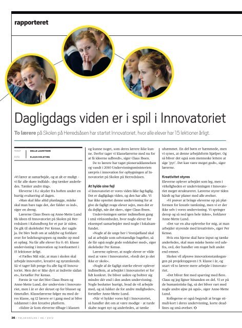 Læs som PDF - Folkeskolen