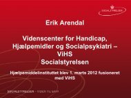 Erik Arendal Videnscenter for Handicap, Hjælpemidler - Ordblinde ...