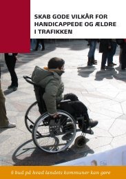 SKAB GODE VILKÅR FOR HANDICAPPEDE OG ... - Ældre Sagen