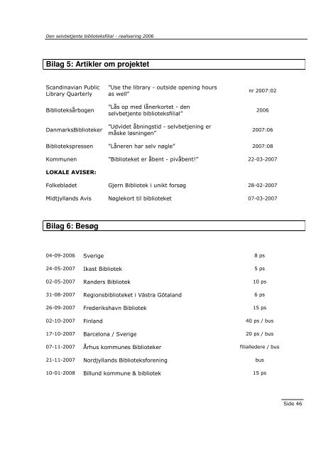 Rapport - Silkeborg Bibliotekerne