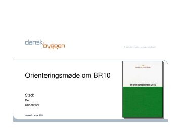 Kursusmateriale - Dansk Byggeri