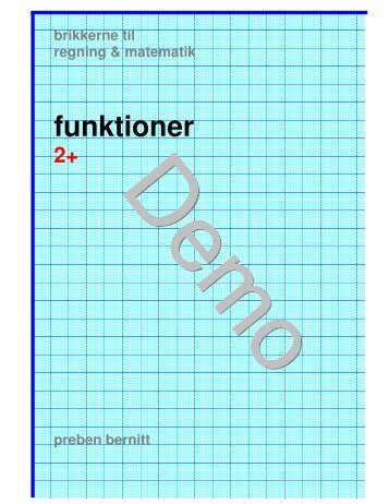 funktioner 2+ - Bernitt matematik