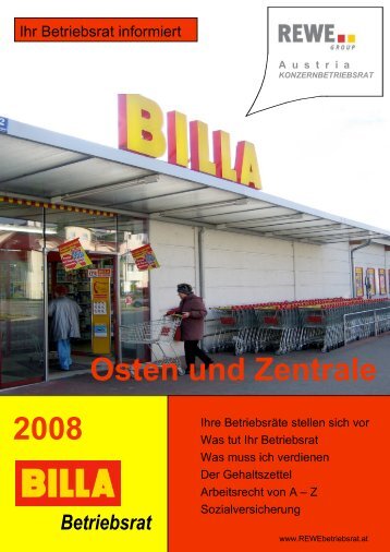 ihre billa betriebsräte - linea7.com