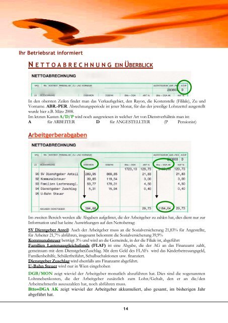 ihre billa betriebsräte - linea7.com